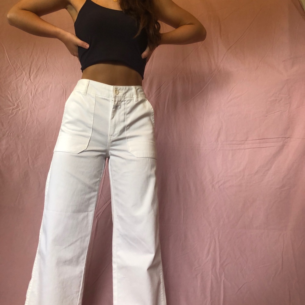 WHITE CLOSED (brand) WIDE PANTS